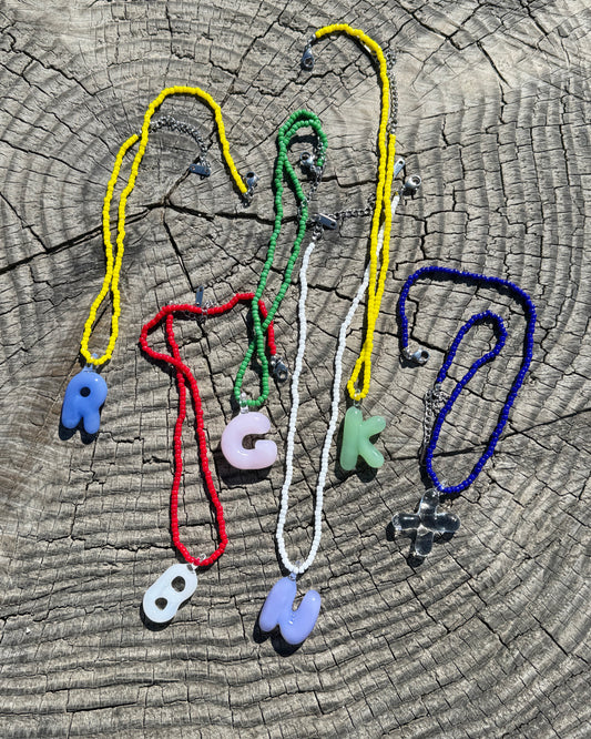 Handmade Initial Necklace