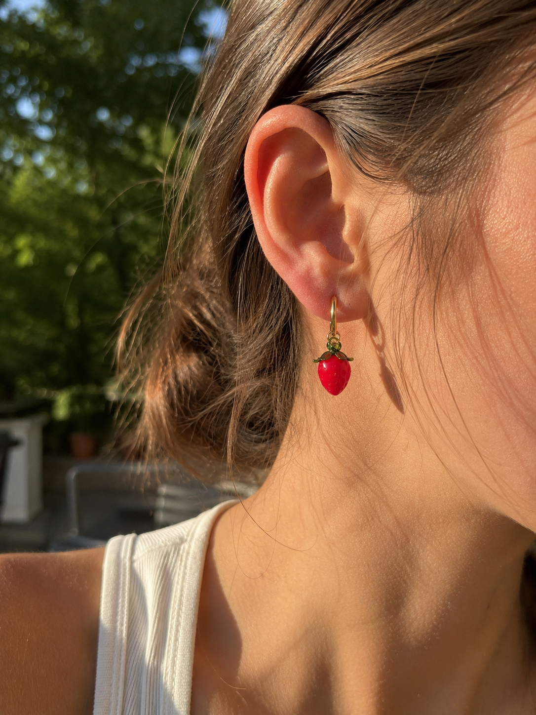 Strawberry Earrings