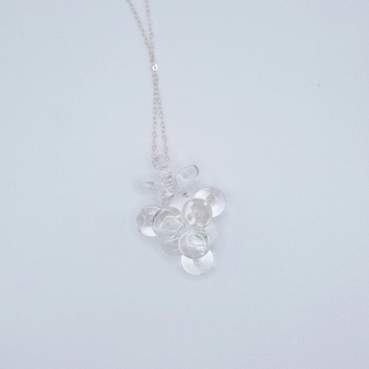 Grape Earrings - Clear