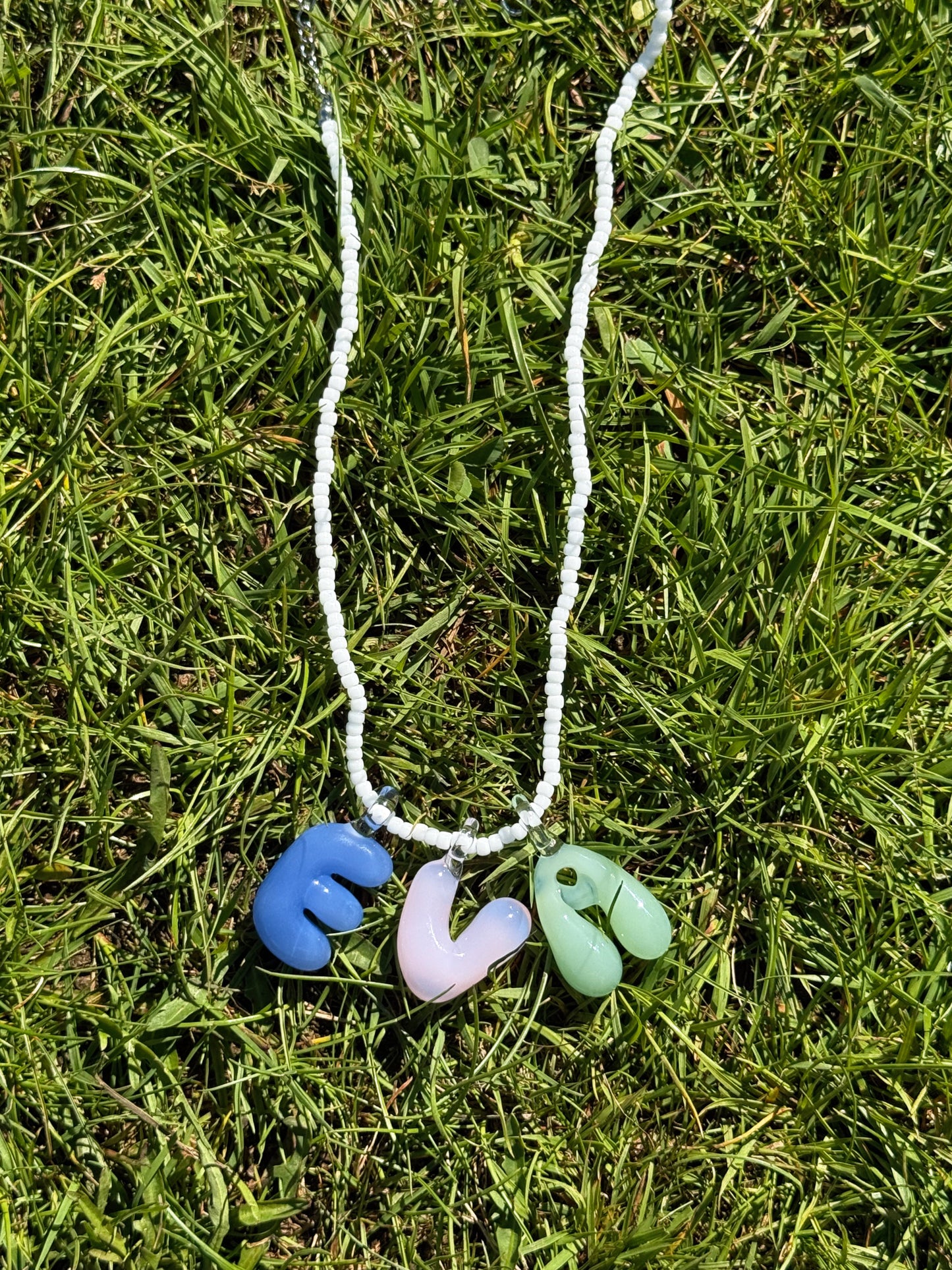 Handmade Initial Necklace