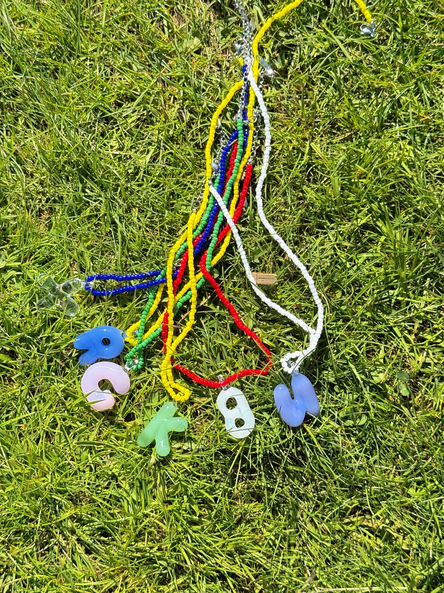 Handmade Initial Necklace