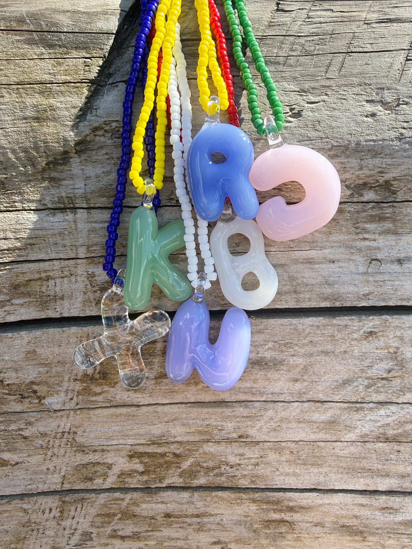Handmade Initial Necklace